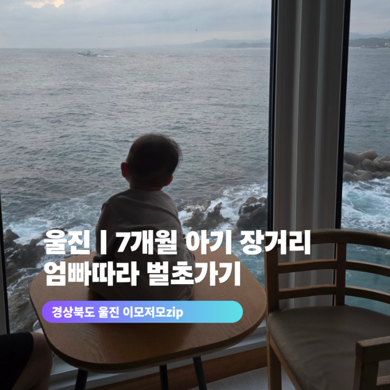 경상북도 울진ㅣ7개월 아기랑 장거리 여행(아닌 벌초), 덕구온천리조트, 국립울진해양과학관....