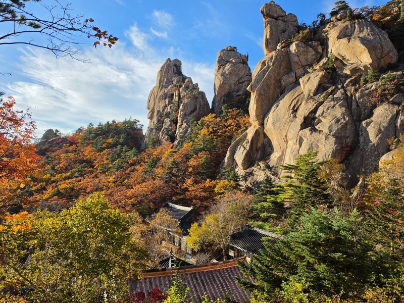 [설악산 단풍] 10월의 어느 멋진 날, 봉정암으로 향하는 사색의 길