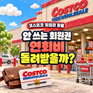 코스트코 회원권 환불, 연회비 환불 기준과 해지 방법