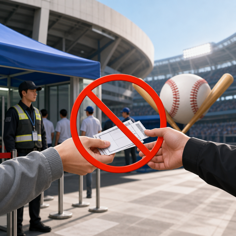 2026 프로야구 포스트시즌 암표 단속 확대…신고 방법과 예매자 주의사항