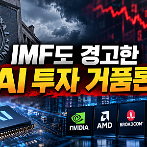 IMF도 경고한 AI 투자 거품론, 엔비디아와 반도체주 괜찮을까?