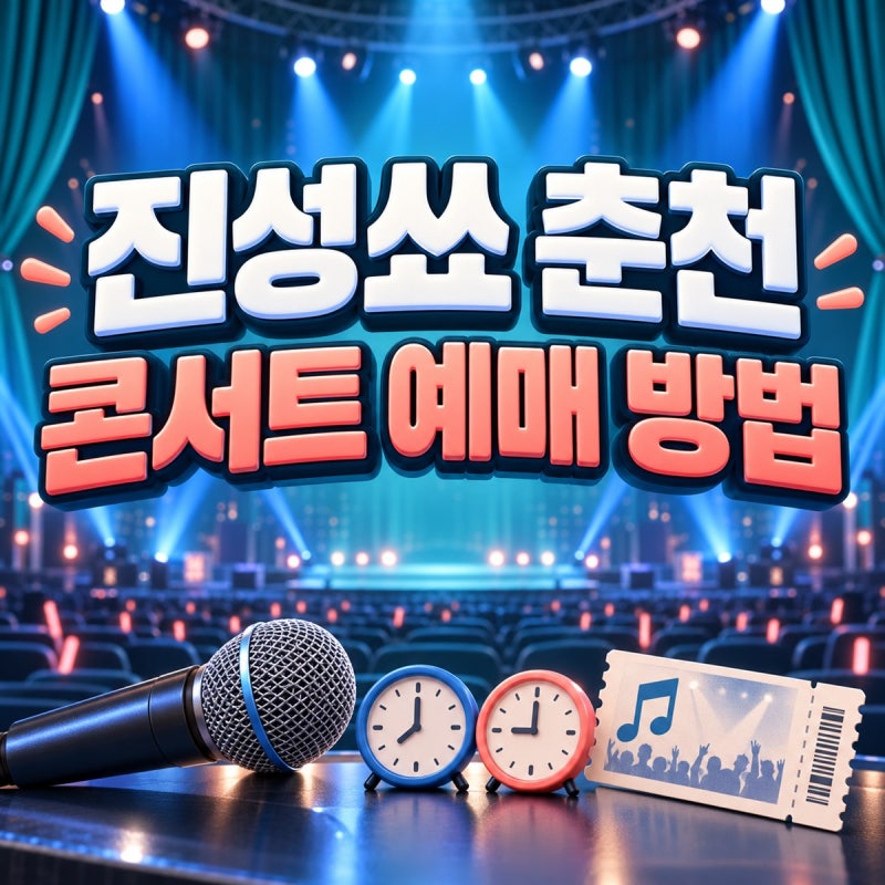 진성쑈 춘천 예매, 오후 1시·5시 회차부터 확인하세요｜입장은 10분 전까지