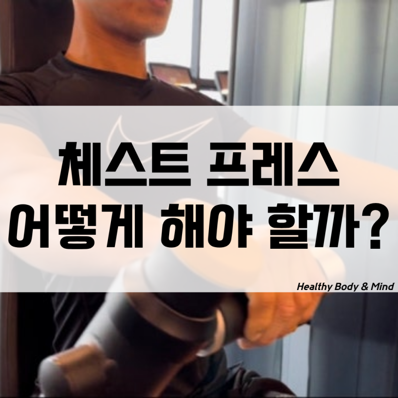 체스트 프레스 머신 자세 높이 무게 자극 호흡 사용법 어깨 말고 가슴운동 추천