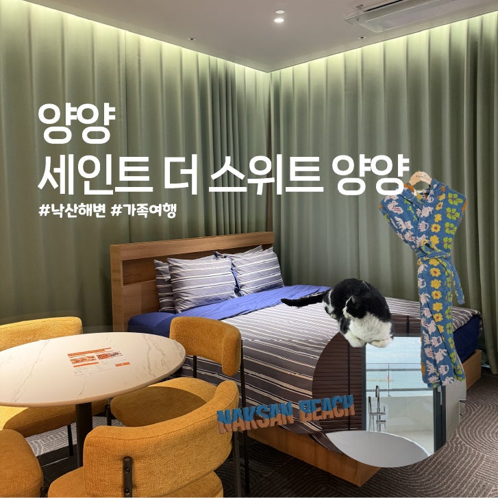 [양양] 가을바다 보러 떠났다가 숙소에 반해버린 날 세인트 더 스위트 양양