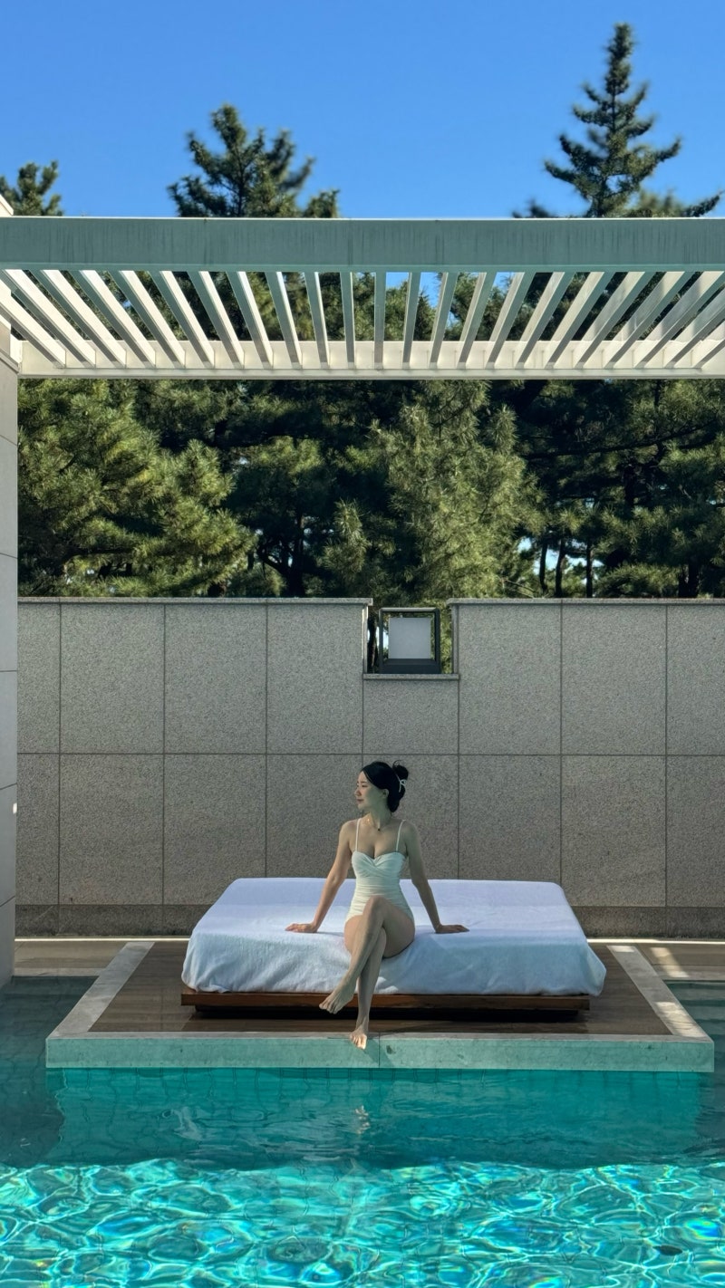 강릉 신라모노그램 레지던스 수영장 후기｜10월 물놀이·가격·예약·사우나 할인 팁