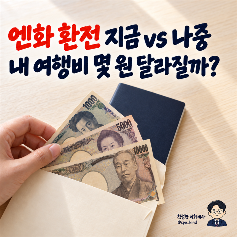 일본 여행 앞두고 엔화 환전, 지금 다 바꿀까 조금 더 기다릴까?