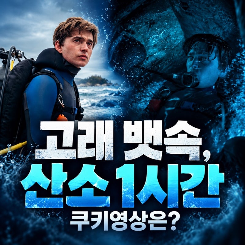 《웨일폴: 고래에 먹힌 남자》 산소 1시간…쿠키영상과 추천 이유는?