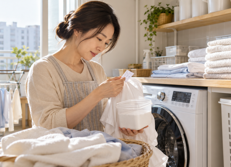 “뜨거울수록 좋은 줄 알았는데..” 과탄산소다 물 온도 주의