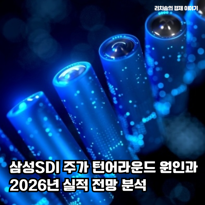 삼성SDI 주가 턴어라운드 원인과 2026년 실적 전망 분석