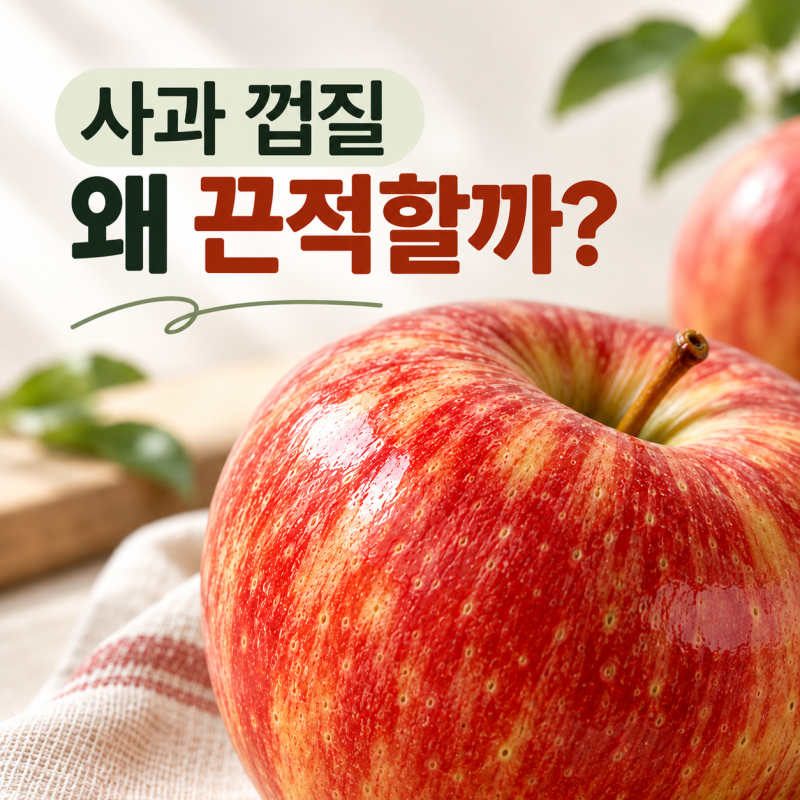 사과 껍질 끈적, 인공 왁스인 줄 알았는데… 알고보니 "이것" 때문?
