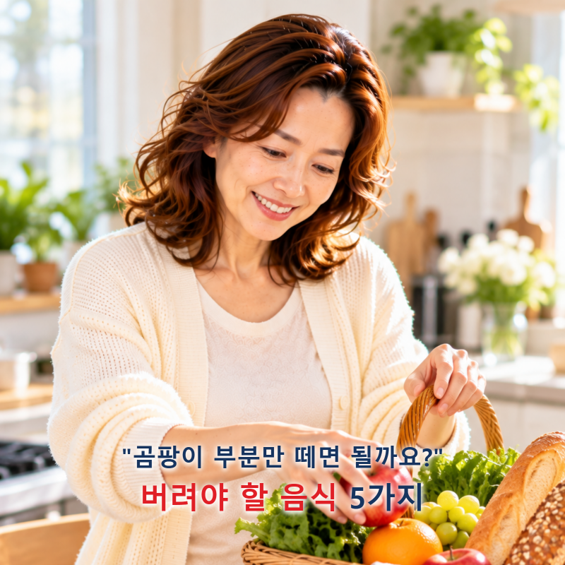 "곰팡이 부분만 떼면 될까요?" 아까워도 버려야 할 음식 5가지