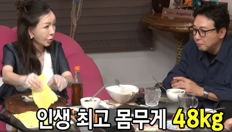 다이어트 중 김밥? 60대 박준금님 40kg 대 33사이즈 유지 비결