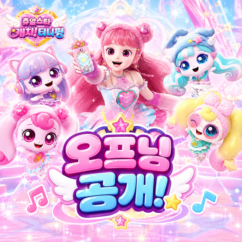 쥬얼스타 캐치티니핑 오프닝공개｜PLAVE 노래·신상 완구 정보