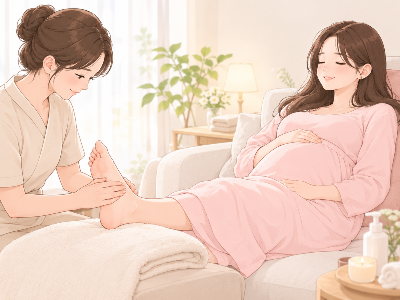 임산부 발마사지 받아도 되나요? 발목 안쪽은 누르면 안 된다는데