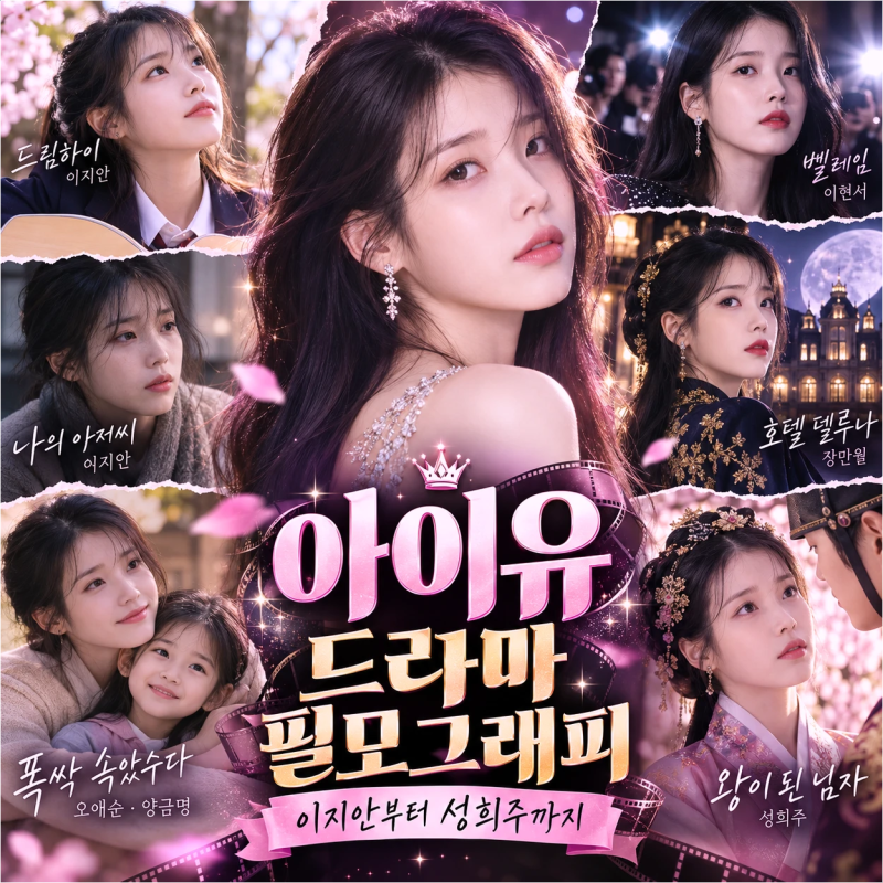 아이유 드라마 필모그래피, 이지안부터 성희주까지 달라진 연기
