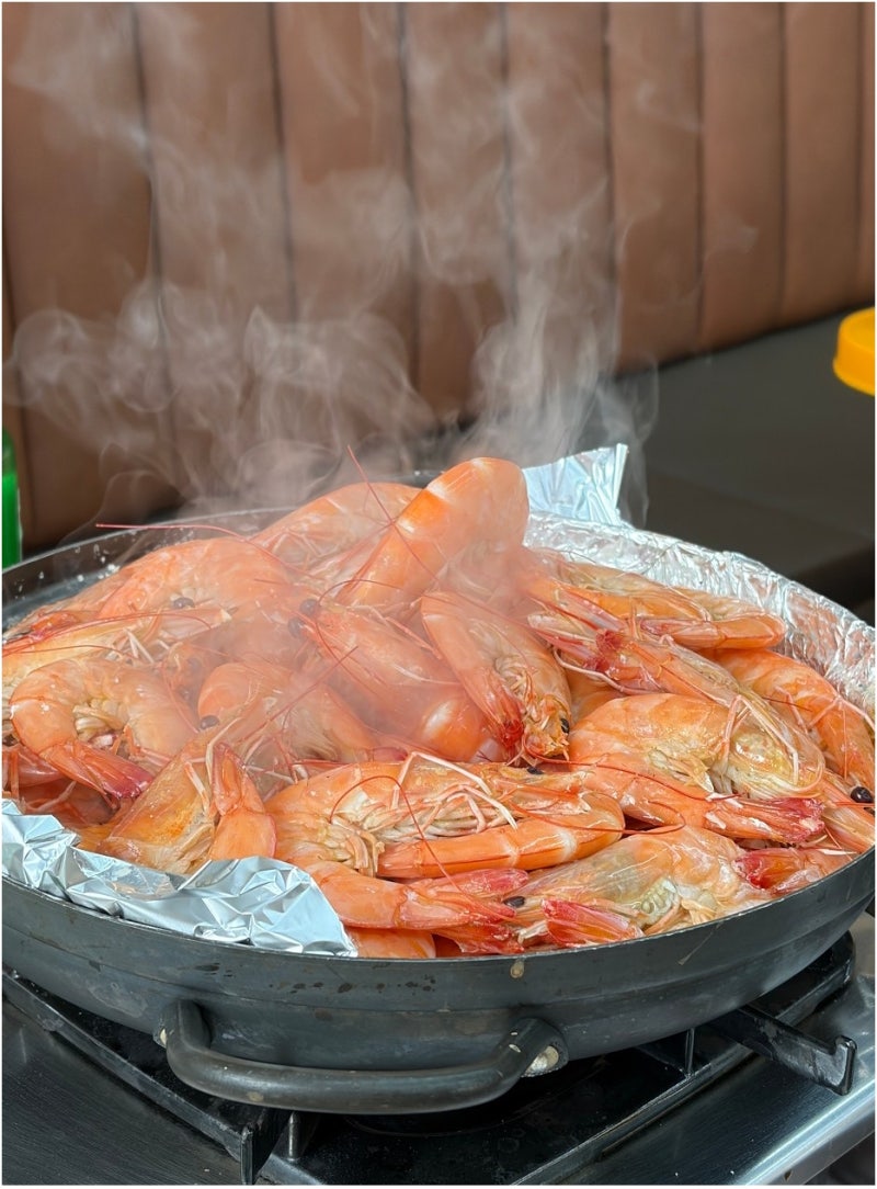 김포대하구이 먹으면서 전어무침까지 곁들이기 좋은 김포 왕새우구이 맛집 제철바다향기 본....