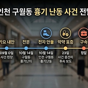 [후속/속보] 인천 구월동 흉기 난동 사건 전말 총정리: 피의자 신원·범행 동기·약물 소지 및 ....
