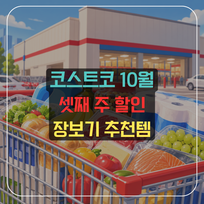 2026 코스트코 10월 셋째주 할인상품 총정리｜이번 주 장보기 추천템·가격·할인기간