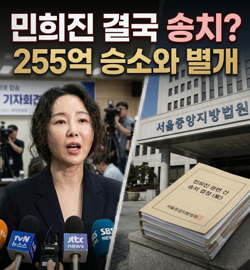 민희진, 아일릿 표절 주장으로 송치… 255억 승소했는데 왜?