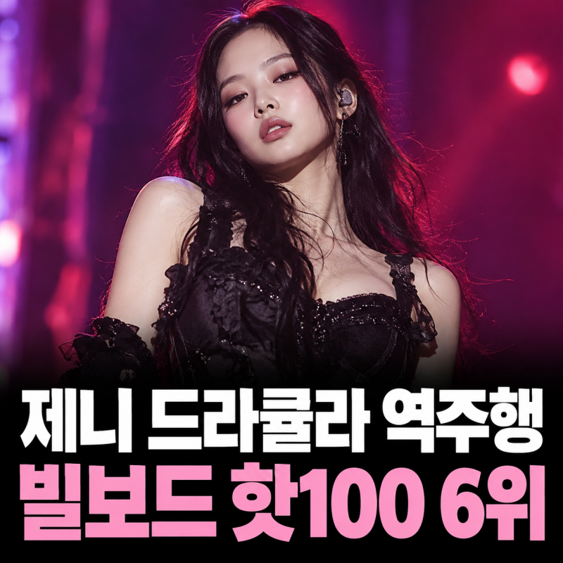 제니 '드라큘라' 빌보드 핫100 6위 역주행, 테임 임팔라 협업곡이 오래 인기인 이유