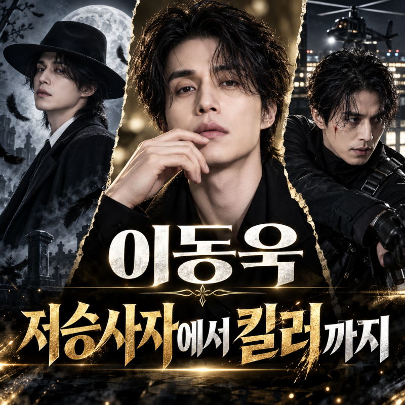 이동욱 필모그래피 살펴보니, 저승사자부터 킬러까지