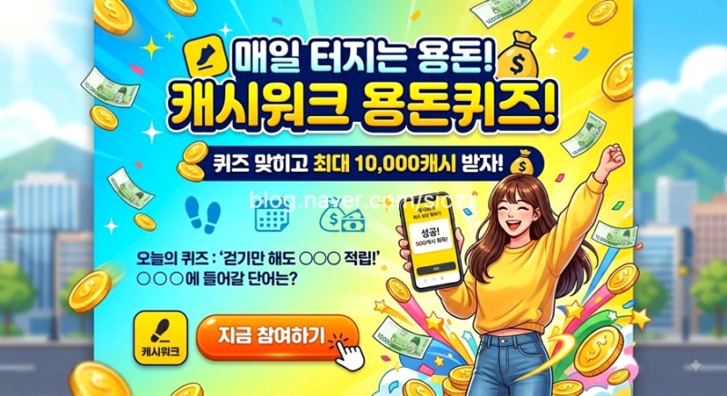 10월 14일 캐시워크 돈버는퀴즈 리비힐 산지로드 팬마음 NABOUT 소휘 정답 캐시닥 용돈퀴즈 샘....