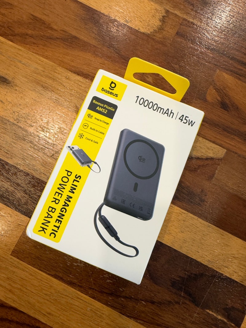 베이스어스 맥세이프 보조배터리 구매 후기｜아이폰 보조배터리 추천, 10000mAh