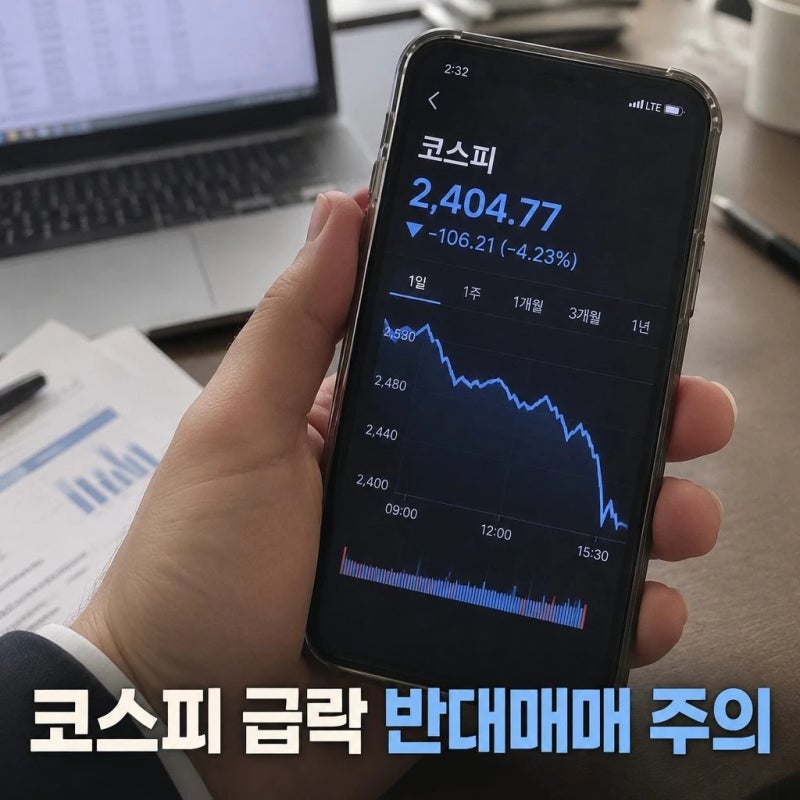 코스피 급락에 반대매매 급증 두 달여 만에 최대
