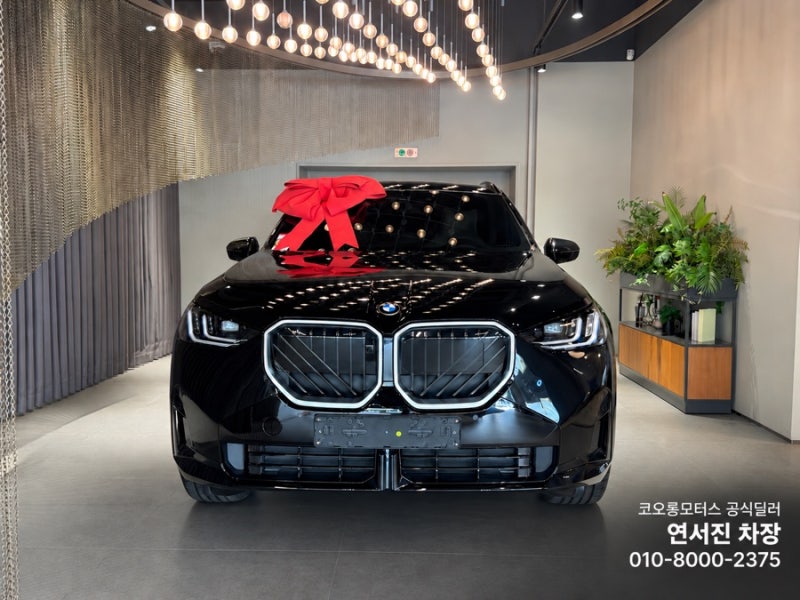 소개로 만난 고객님의 2026 BMW X3 20 xDrive M Sport 사파이어 블랙 베이지 시트 출고 후기
