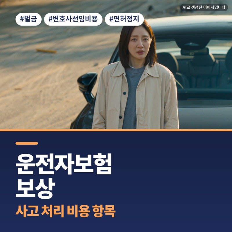 운전자보험보상 단기운전자보험 사고 처리 비용 플랜비보험 정리 (교통사고처리지원금, 벌....