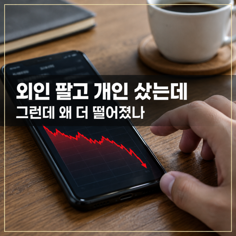 코스피 6000선 붕괴, '외국인 5조 팔았다는데' 개인 돈은 어디로