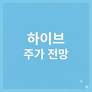 하이브주식전망