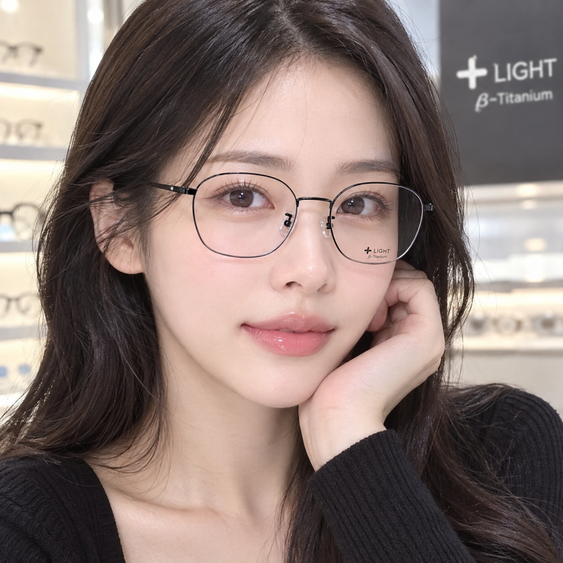수완지구안경 +라이트 베타티타늄 안경테 신제품 출시! 저렴한곳 으뜸플러스안경