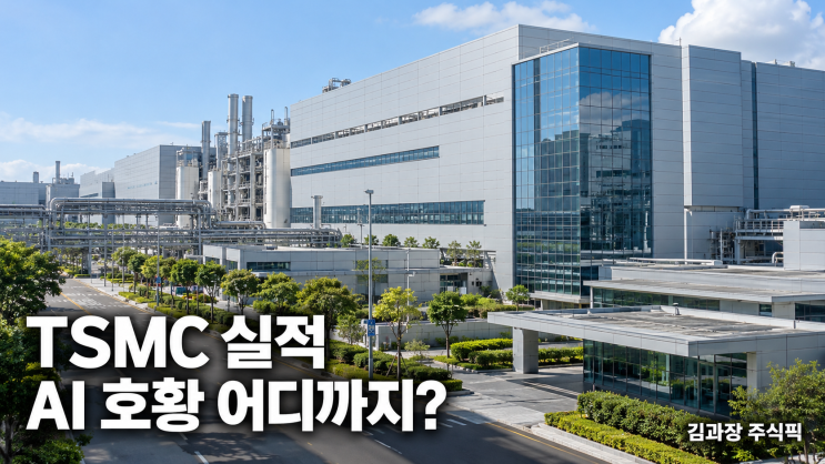 <b>TSMC</b> 10월 15일 <b>실적 발표</b>, AI 호황은 어디까지 이어질까? | 김과장 주식....