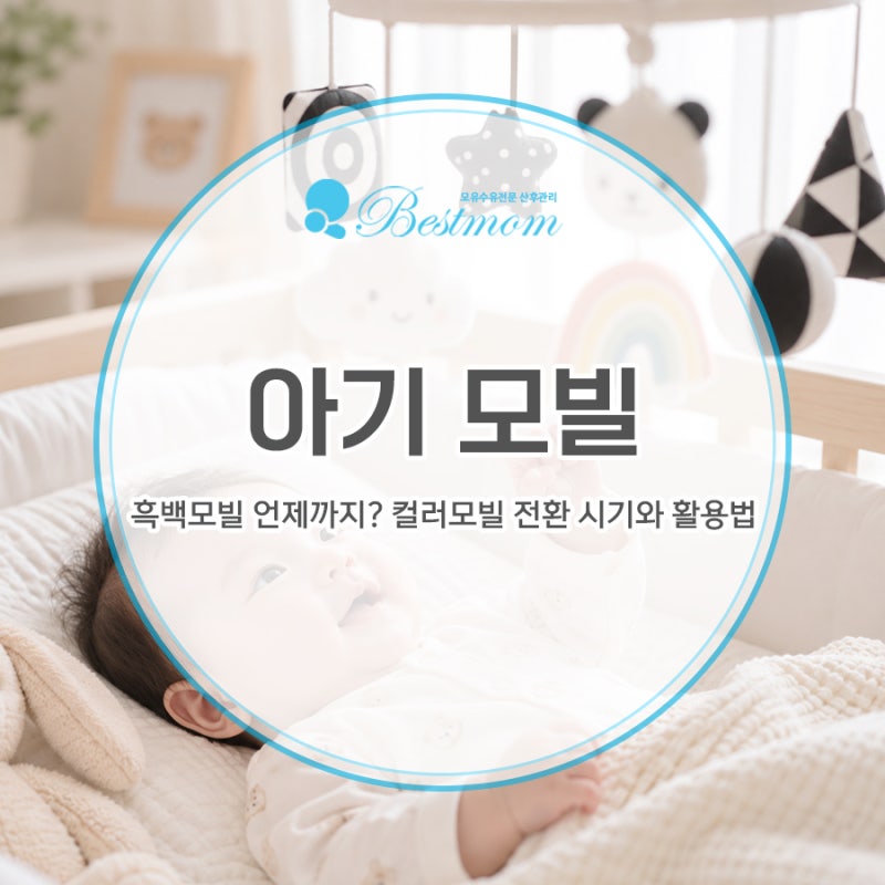 흑백모빌 언제까지 사용할까? 타이니모빌 언제까지, 컬러모빌 전환 시기와 활용법