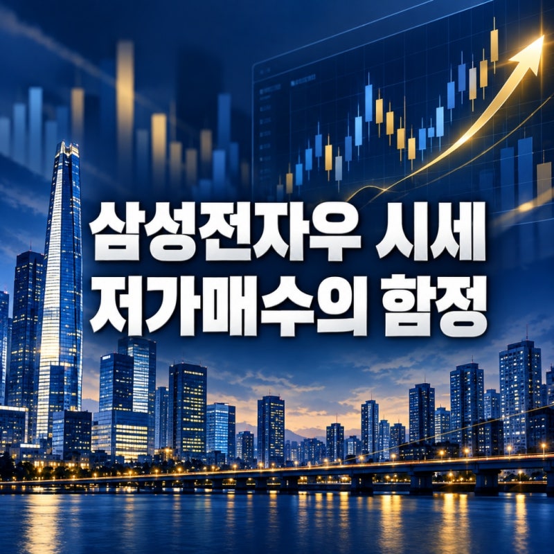 "개미들이 착각한 한 가지" 삼성전자 주가우 시세, 저가 매수만으로 설명 안 되는 이유