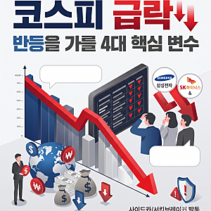 코스피 급락과 외국인 매도세, 반등을 가를 4대 핵심 변수
