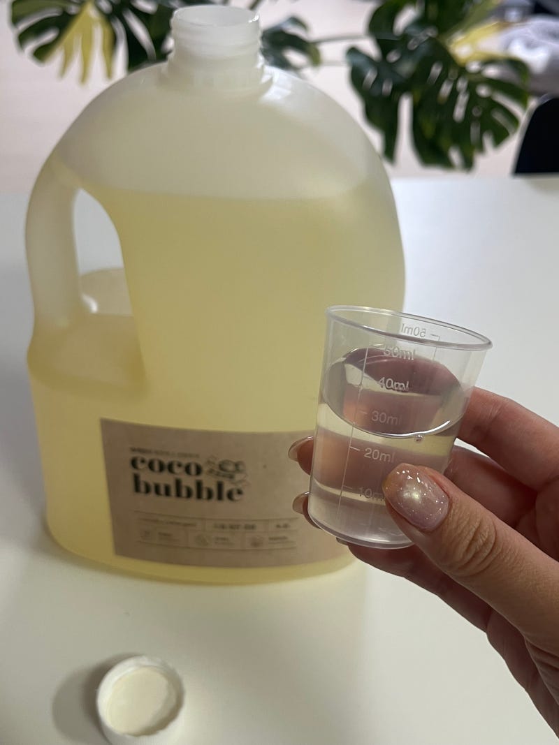 빨래냄새제거와 실내건조 쉰내 해결한 무향 저자극 세제 코코버블 세탁세제 후기