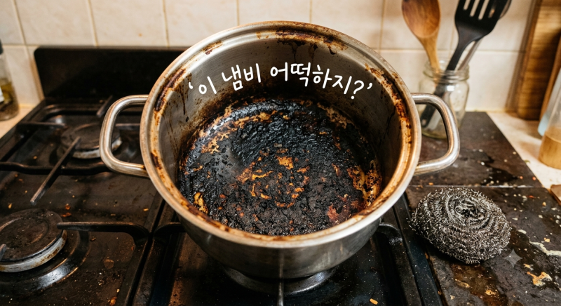 탄 냄비 바닥 콜라로 닦는 법, 김 빠진 콜라 활용 꿀팁 스테인리스 냄비 세척
