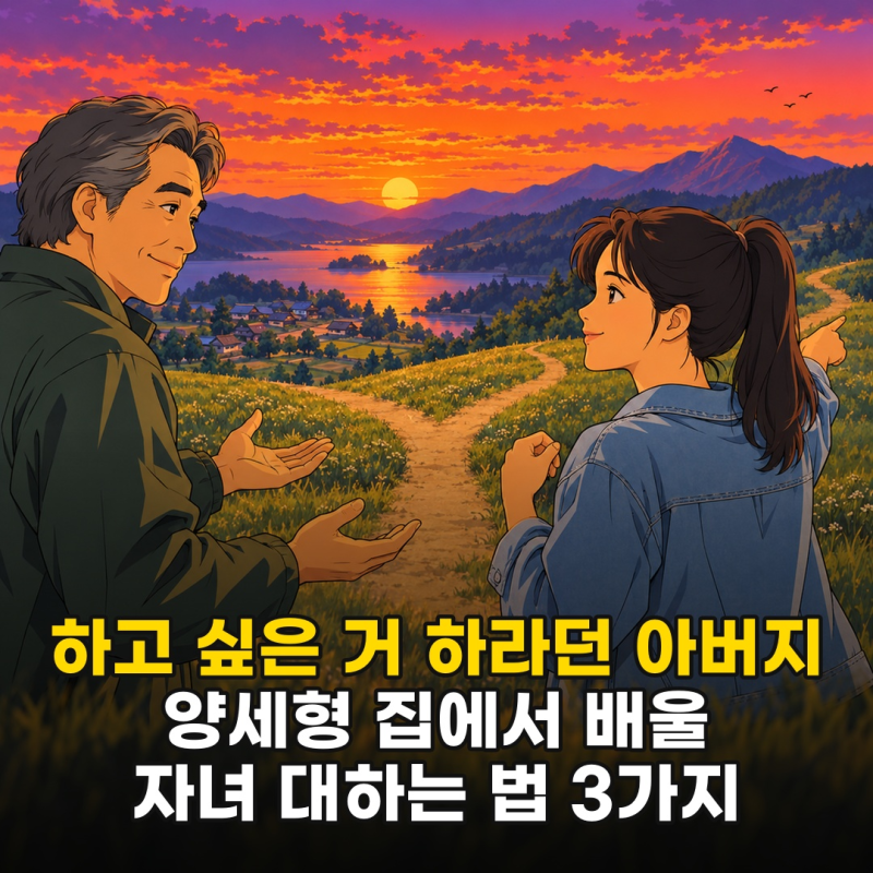 "하고 싶은 거 하라" 양세형이 밝힌 서울대 아버지, 50대 부모가 배울 자녀 대하는 법 3가지