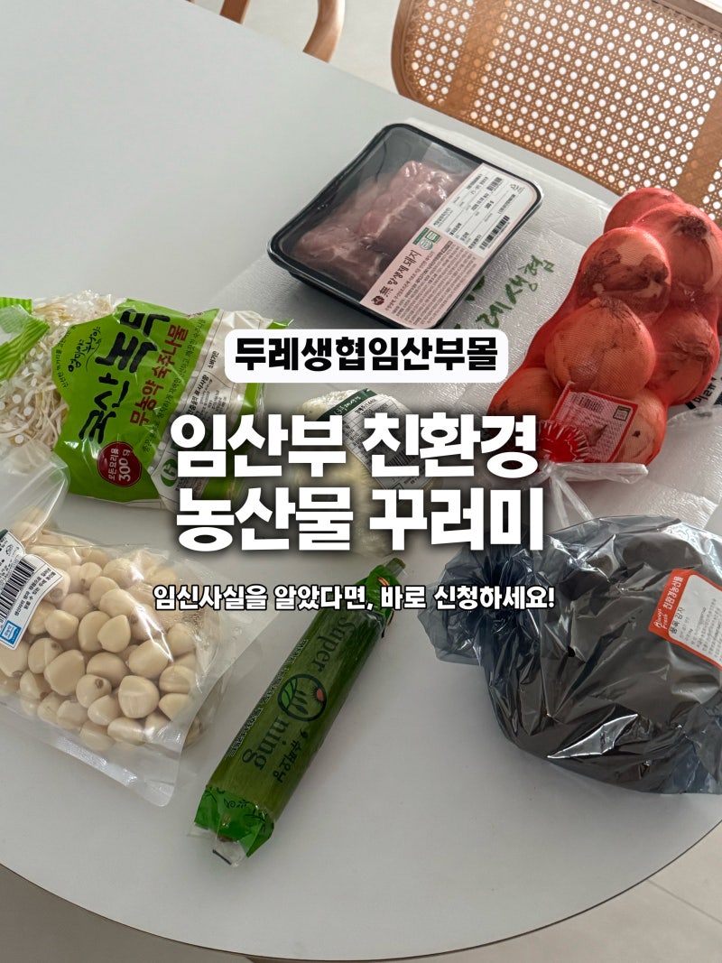 임산부 친환경 농산물 꾸러미 신청방법, 선정후기, 추천품목! (놓치면 아쉬운 임산부 지원 사....