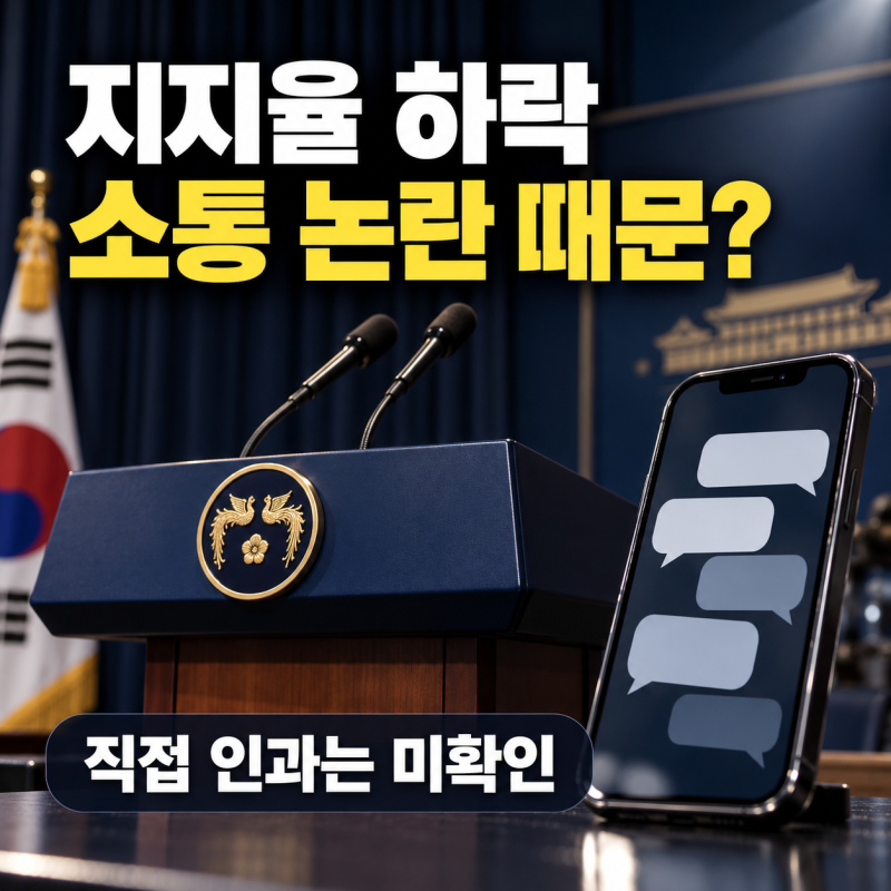 이재명 대통령 지지율 하락 이유는? 2026년 10월 여론조사와 X 발언 논란