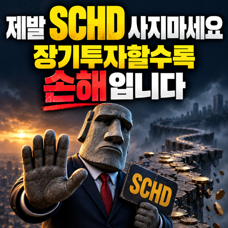 "제발 SCHD 사지마세요" 장기투자할수록 손해입니다