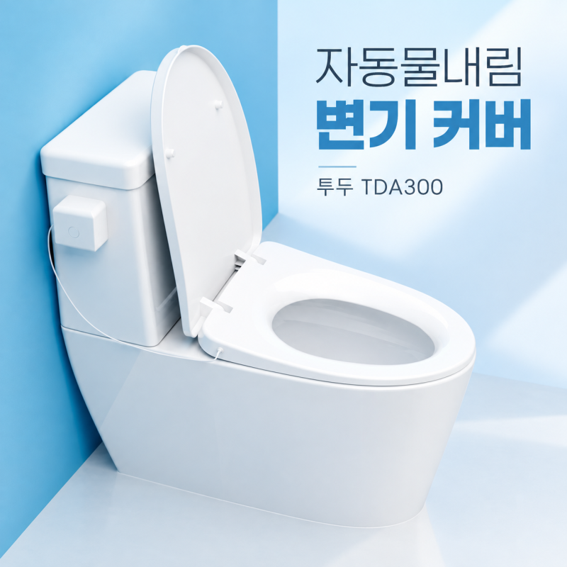 변기 커버 추천 자동물내림이 가능한 5만원대 투두 위생 변기 커버