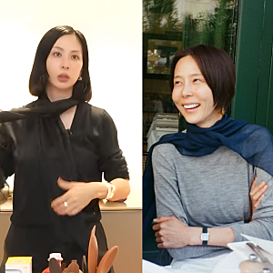 똑같은건 줄 알았는데.. 가격차이 100배 난다는 김나영 vs 고소영 스카프