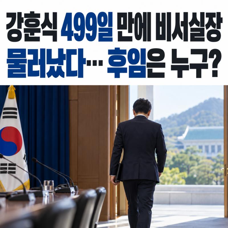 강훈식 프로필 나이·학력은? 1973년생 3선 의원의 비서실장 퇴임까지