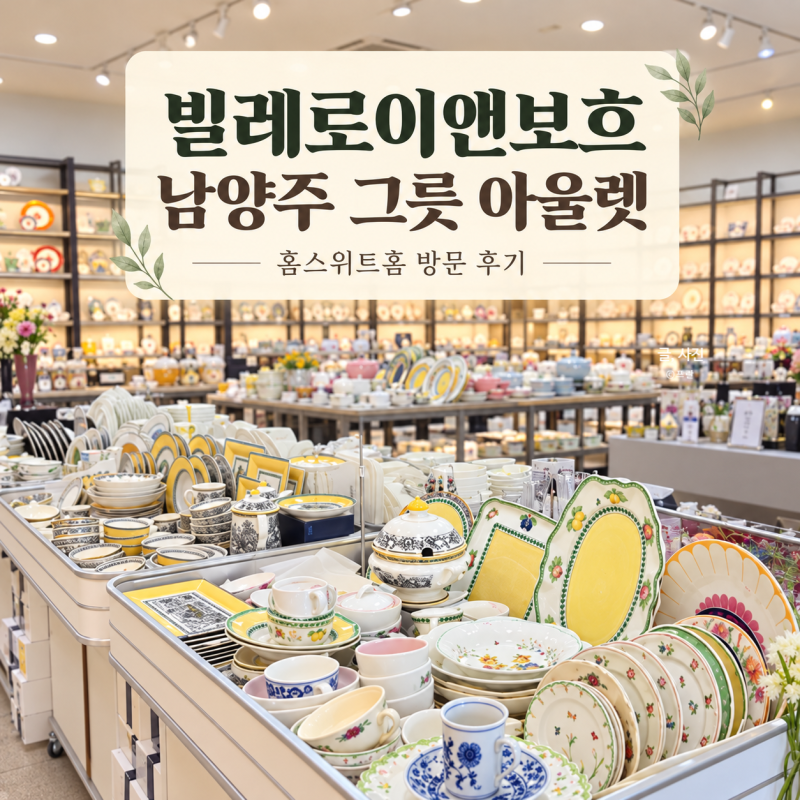 빌레로이앤보흐 남양주 그릇 아울렛 B급 할인부터 신혼그릇 추천까지