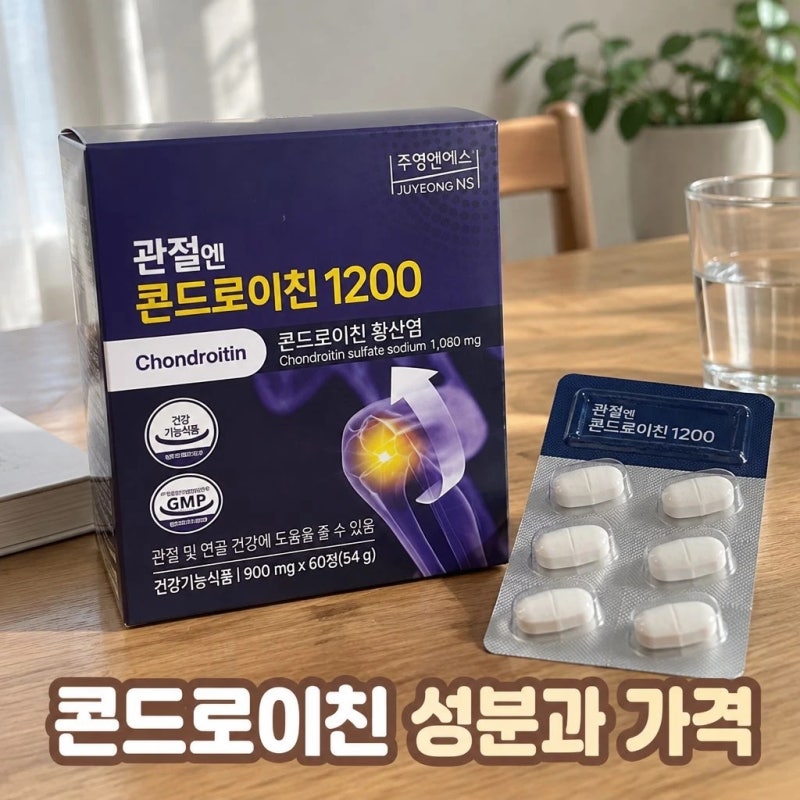 지성 콘드로이친 1200 성분부터 가격까지 고르기 전 확인한 것