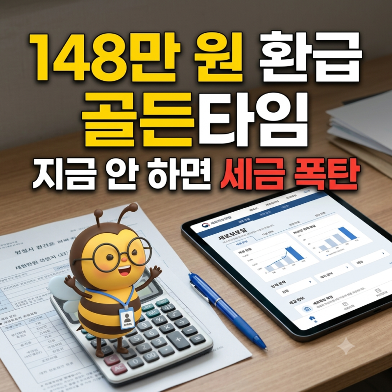 2026 연말정산 미리보기: 지금 모르면 세금 폭탄 맞는 절세 골든타임