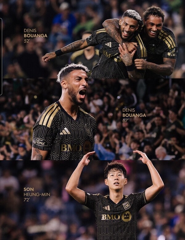 손흥민 1골 2도움, 메시 제치고 도움 선두…LAFC 5경기 만에 승리